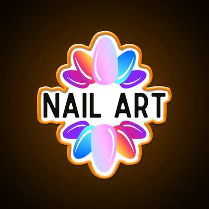 Nail Art Gift Nail Technician Nail Salon Led Neon Sign Rgb Color - Shineneon