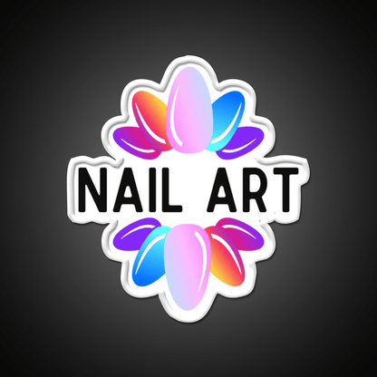 Nail Art Gift Nail Technician Nail Salon Led Neon Sign Rgb Color - Shineneon