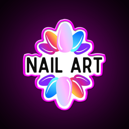 Nail Art Gift Nail Technician Nail Salon Led Neon Sign Rgb Color - Shineneon