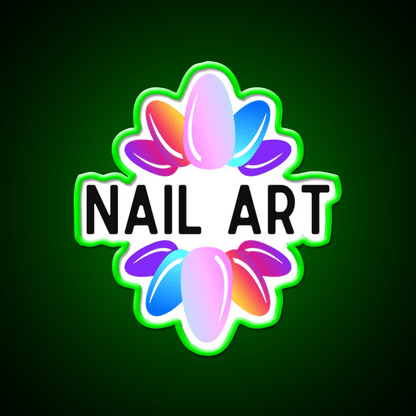 Nail Art Gift Nail Technician Nail Salon Led Neon Sign Rgb Color - Shineneon