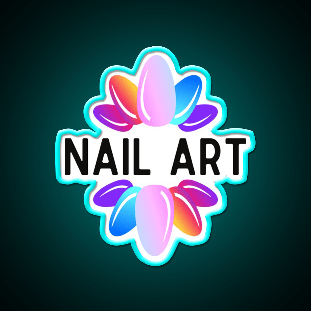 Nail Art Gift Nail Technician Nail Salon Led Neon Sign Rgb Color - Shineneon