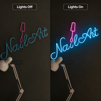 Nail Art LED Neon Sign Home Wall Art - Shineneon