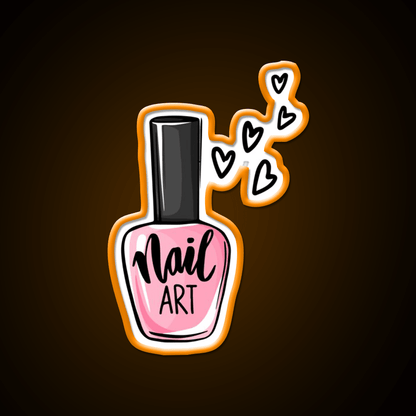 Nail Art Lover Nail Salon Led Neon Sign Rgb Color - Shineneon