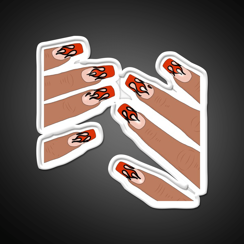 Nail Art Nail Salon Led Neon Sign For Beauty Salon Rgb Color - Shineneon