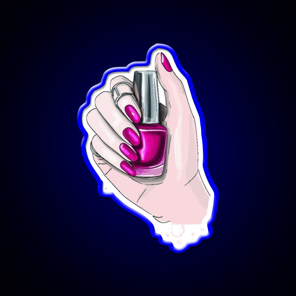Nail Art Nail Salon Led Neon Sign For Tech Room For Tech Room Rgb Color - Shineneon