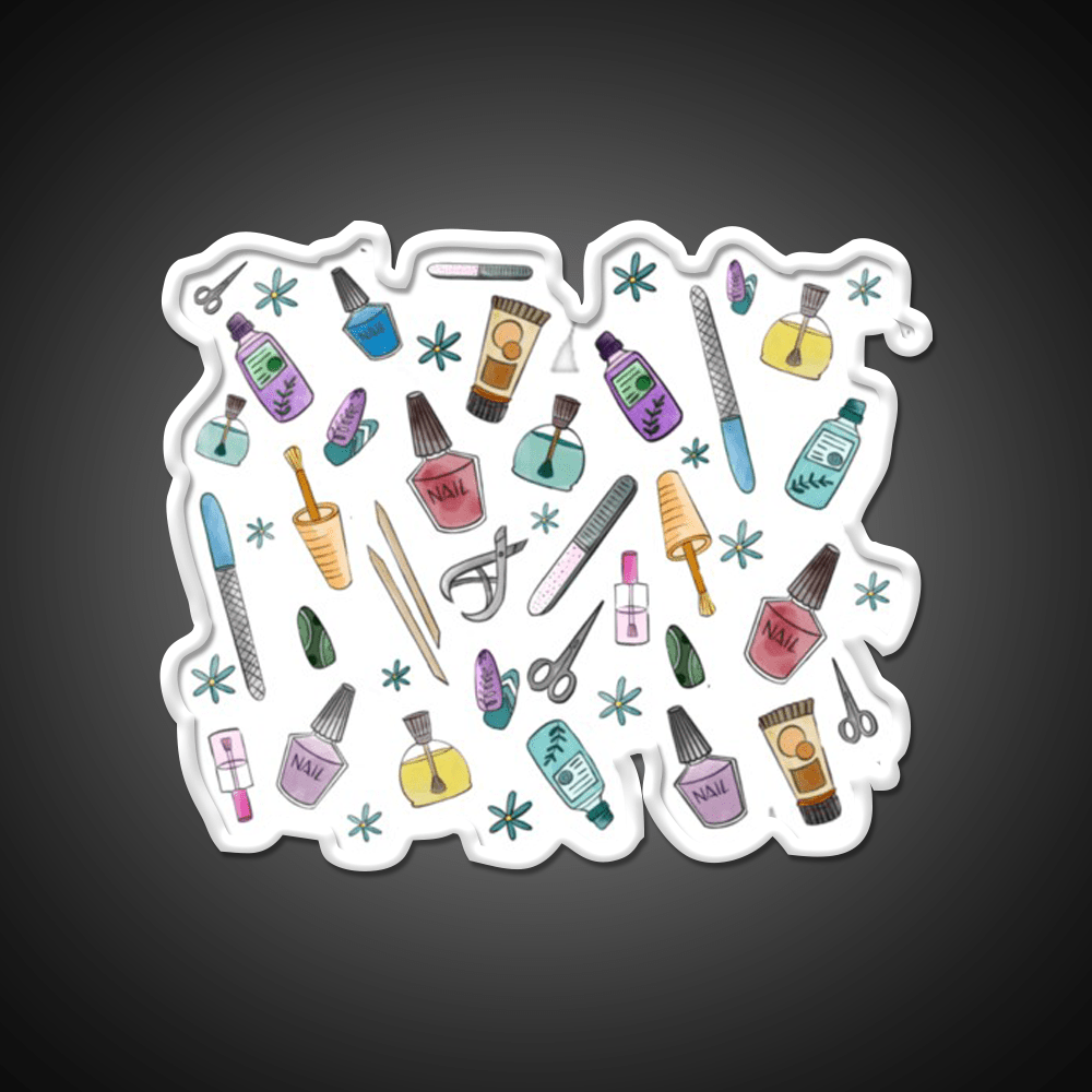 Nail Art Nail Salon Led Neon Sign Rgb Color - Shineneon
