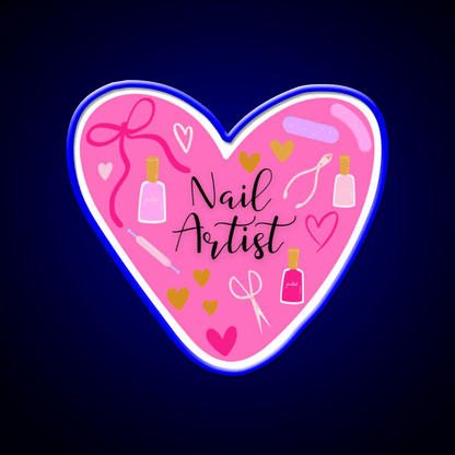 Nail Artist Nail Salon Led Neon Sign Rgb Color - Shineneon