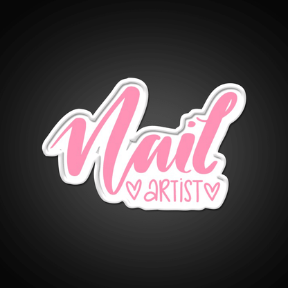 Nail Artists Nail Salon Led Neon Sign Rgb Color - Shineneon