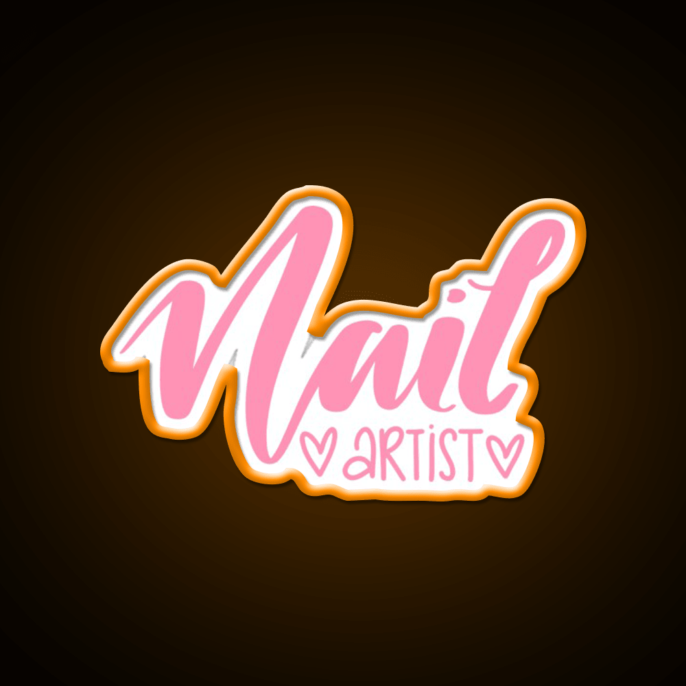 Nail Artists Nail Salon Led Neon Sign Rgb Color - Shineneon
