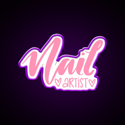 Nail Artists Nail Salon Led Neon Sign Rgb Color - Shineneon
