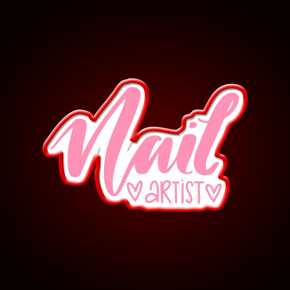 Nail Artists Nail Salon Led Neon Sign Rgb Color - Shineneon