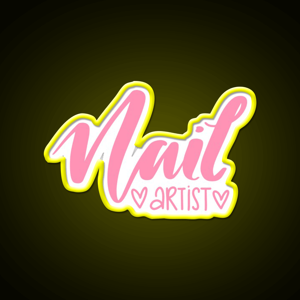 Nail Artists Nail Salon Led Neon Sign Rgb Color - Shineneon