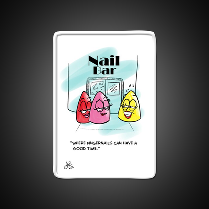 Nail Bar Man Cave Bar Led Neon Sign Rgb Color