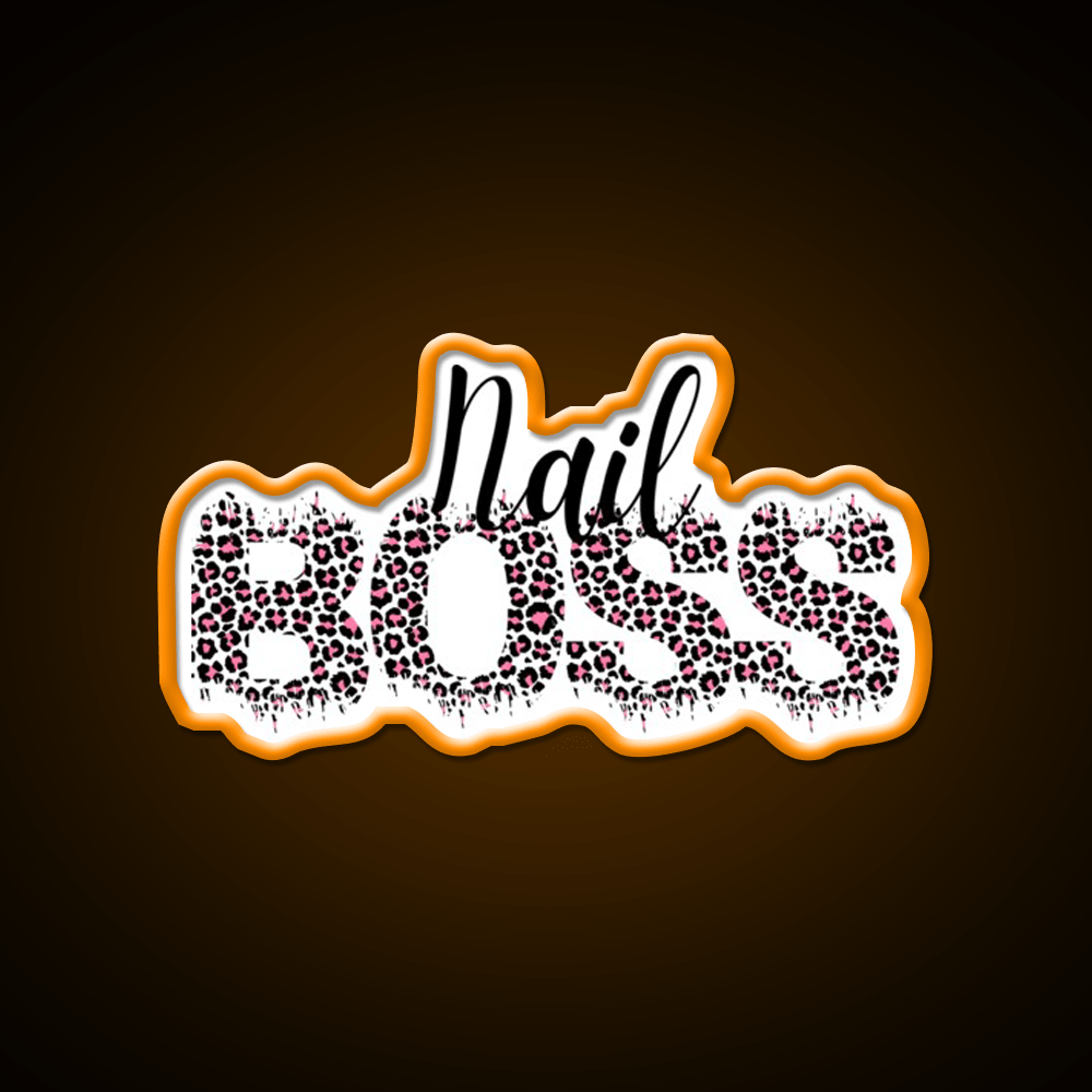 Nail Boss Manicure Ladys Nail Salon Led Neon Sign For Beauty Salon Rgb Color - Shineneon