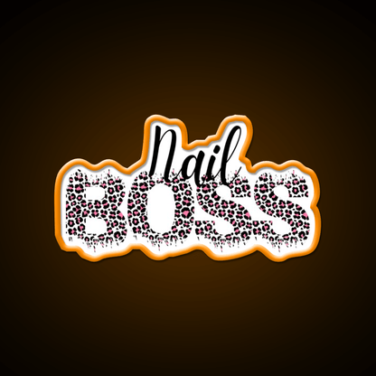 Nail Boss Manicure Ladys Nail Salon Led Neon Sign For Beauty Salon Rgb Color - Shineneon