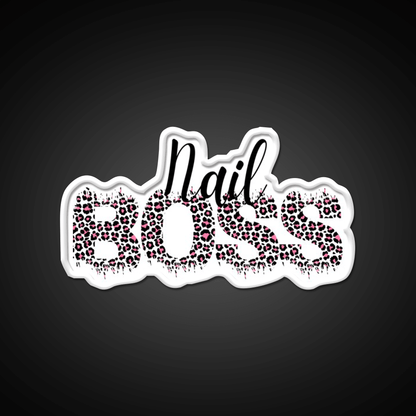 Nail Boss Manicure Ladys Nail Salon Led Neon Sign For Beauty Salon Rgb Color - Shineneon