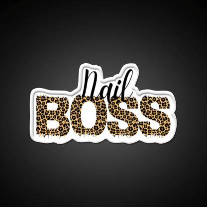 Nail Boss Manicure Ladys Nail Salon Led Neon Sign For Tech Room Rgb Color - Shineneon