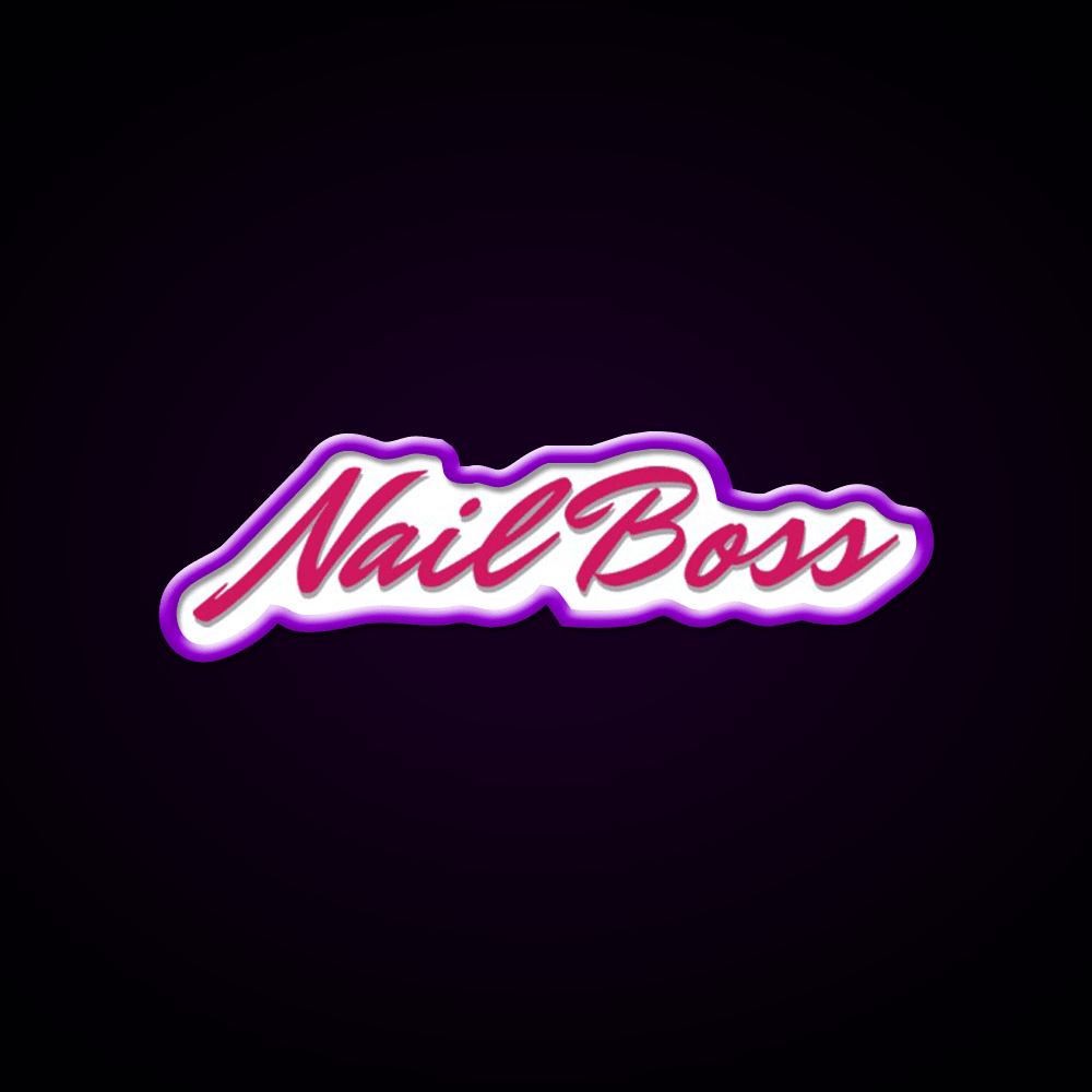 Nail Boss Nail Salon Led Neon Sign For Tech Room Rgb Color - Shineneon