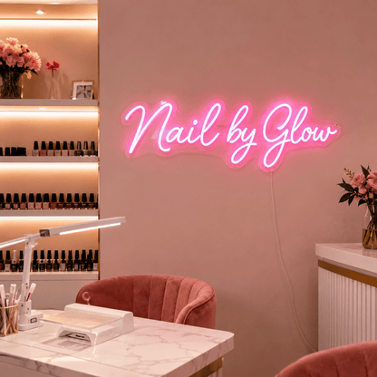 Nail By Glow LED Neon Sign - Shineneon