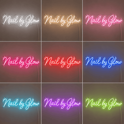 Nail By Glow LED Neon Sign - Shineneon
