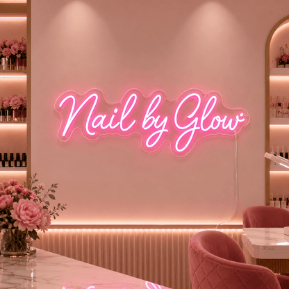 Nail By Glow LED Neon Sign - Shineneon