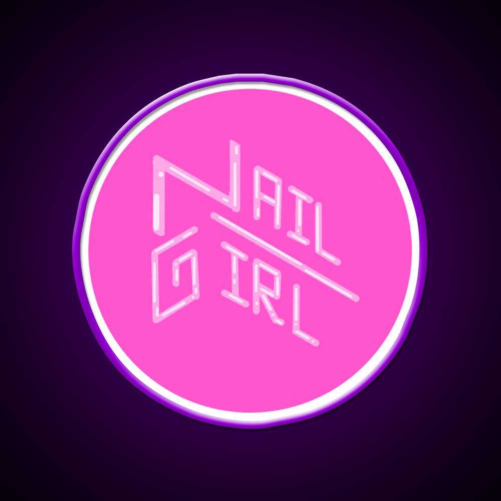 Nail Girl Nail Salon Led Neon Sign Rgb Color - Shineneon