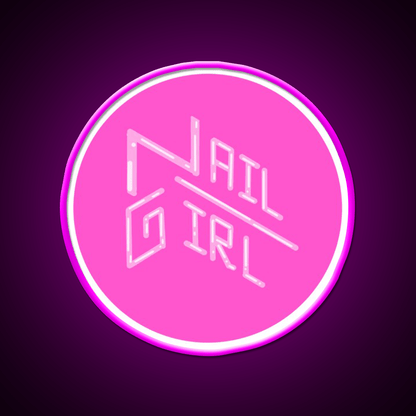 Nail Girl Nail Salon Led Neon Sign Rgb Color - Shineneon
