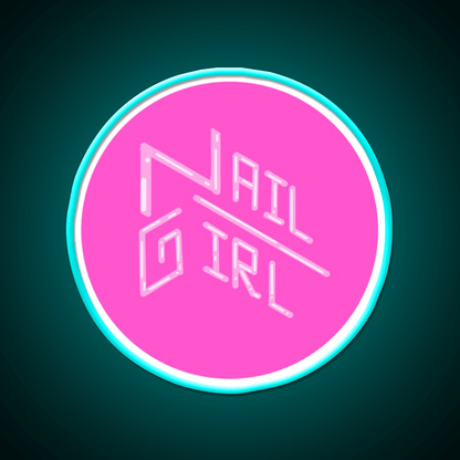 Nail Girl Nail Salon Led Neon Sign Rgb Color - Shineneon