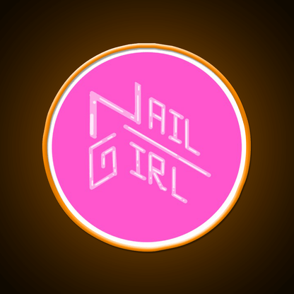 Nail Girl Nail Salon Led Neon Sign Rgb Color - Shineneon