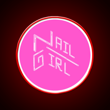 Nail Girl Nail Salon Led Neon Sign Rgb Color - Shineneon