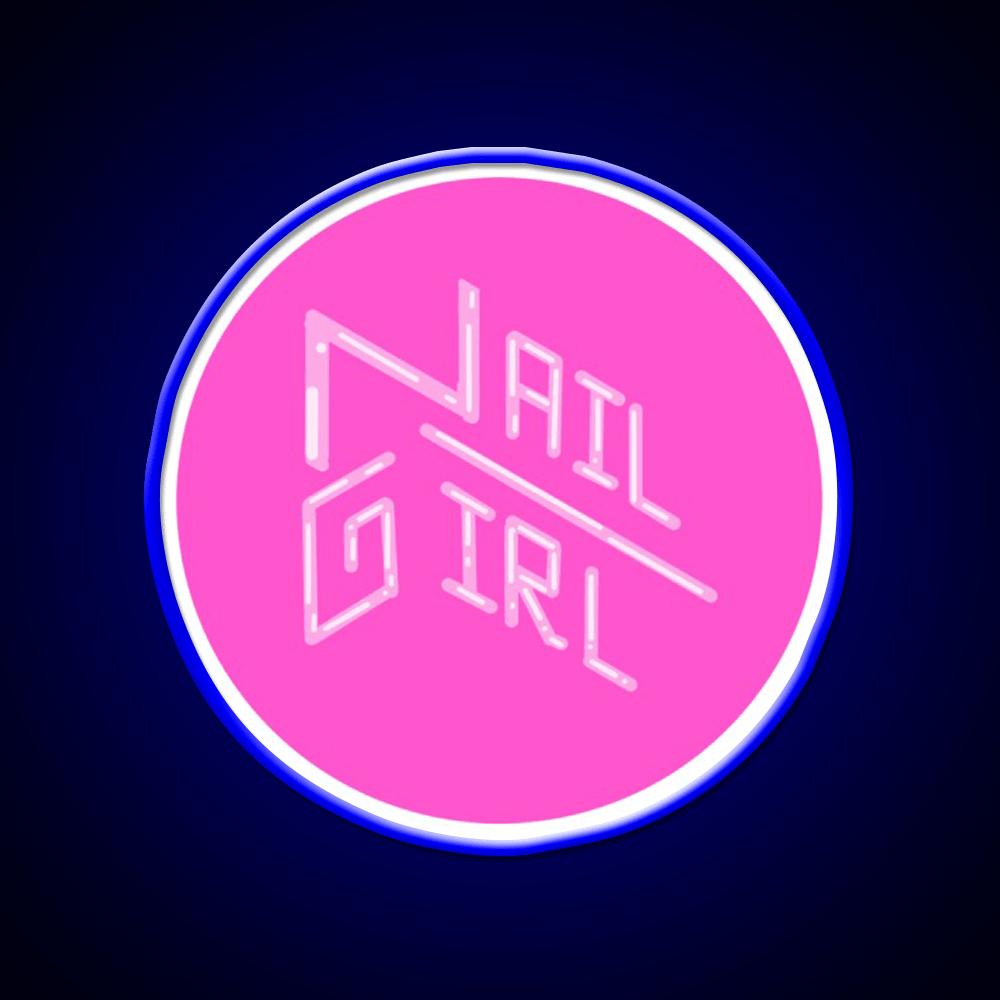 Nail Girl Nail Salon Led Neon Sign Rgb Color - Shineneon
