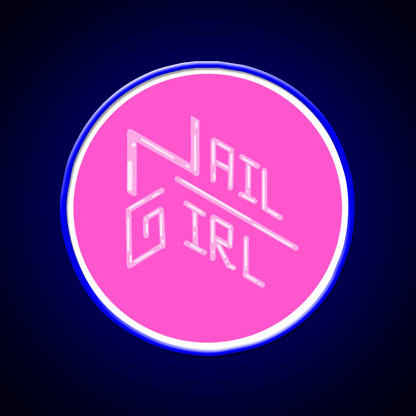 Nail Girl Nail Salon Led Neon Sign Rgb Color - Shineneon