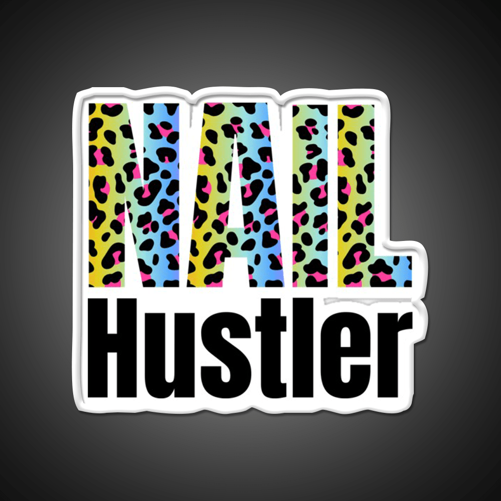 Nail Hustler Boss Polish Salon Nail Salon Led Neon Sign For Beauty Salon Rgb Color - Shineneon
