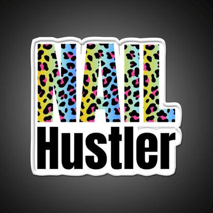 Nail Hustler Boss Polish Salon Nail Salon Led Neon Sign For Beauty Salon Rgb Color - Shineneon