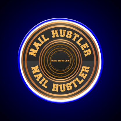 Nail Hustler Perfect For Anyone Who Loves Nail Salon Led Neon Sign Rgb Color - Shineneon