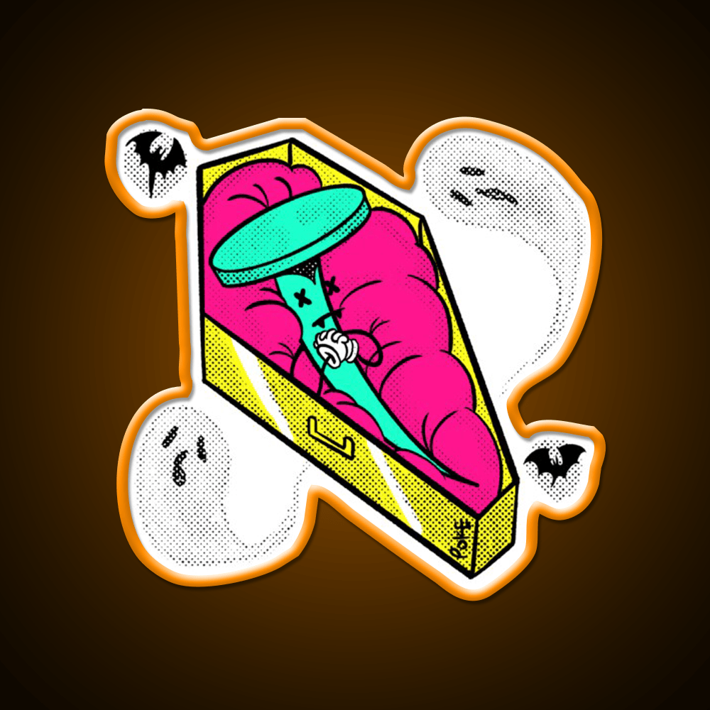 Nail In A Coffin Nail Salon Led Neon Sign Rgb Color - Shineneon