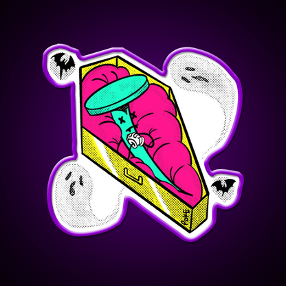 Nail In A Coffin Nail Salon Led Neon Sign Rgb Color - Shineneon
