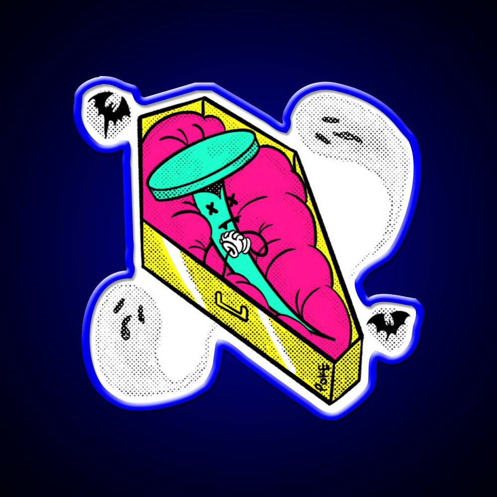 Nail In A Coffin Nail Salon Led Neon Sign Rgb Color - Shineneon