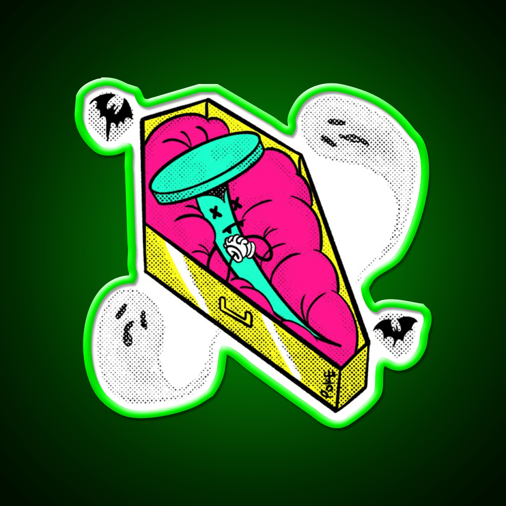 Nail In A Coffin Nail Salon Led Neon Sign Rgb Color - Shineneon