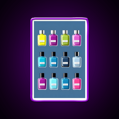 Nail Polish Art Nail Salon Led Neon Sign For Nail Bar Rgb Color - Shineneon