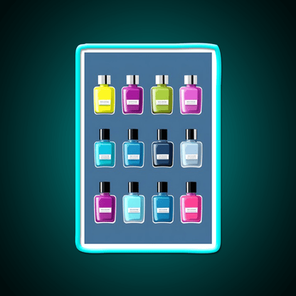 Nail Polish Art Nail Salon Led Neon Sign For Nail Bar Rgb Color - Shineneon