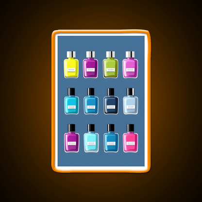 Nail Polish Art Nail Salon Led Neon Sign For Nail Bar Rgb Color - Shineneon