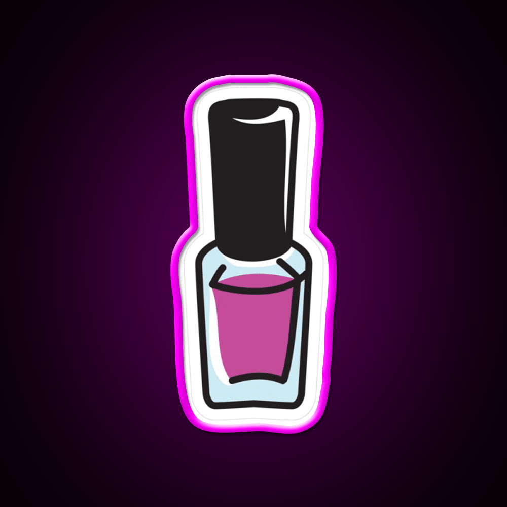 Nail Polish Nail Salon Led Neon Sign For Nail Salon Rgb Color - Shineneon