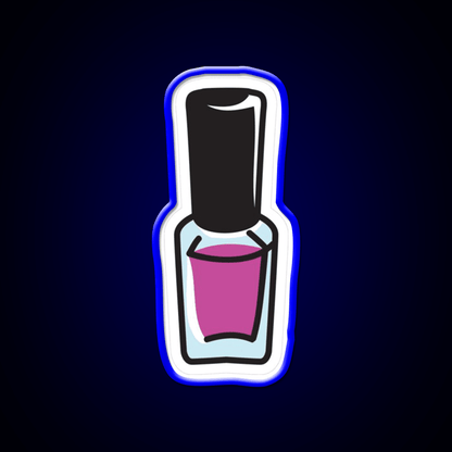 Nail Polish Nail Salon Led Neon Sign For Nail Salon Rgb Color - Shineneon
