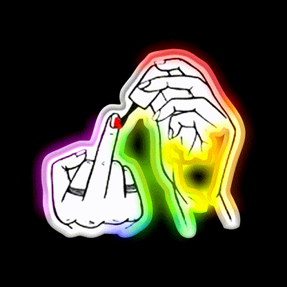 Nail Polish Nail Salon Led Neon Sign For Tech Room Rgb Color