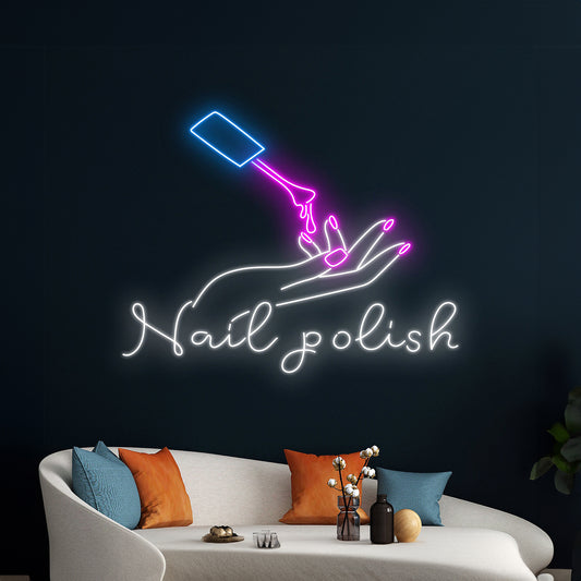 Nail Polish Neon Sign