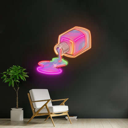 Narwhal You Are Unbelievable Artwork Personalized Neon Signs