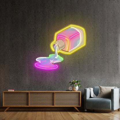 Narwhal You Are Unbelievable Artwork Personalized Neon Signs