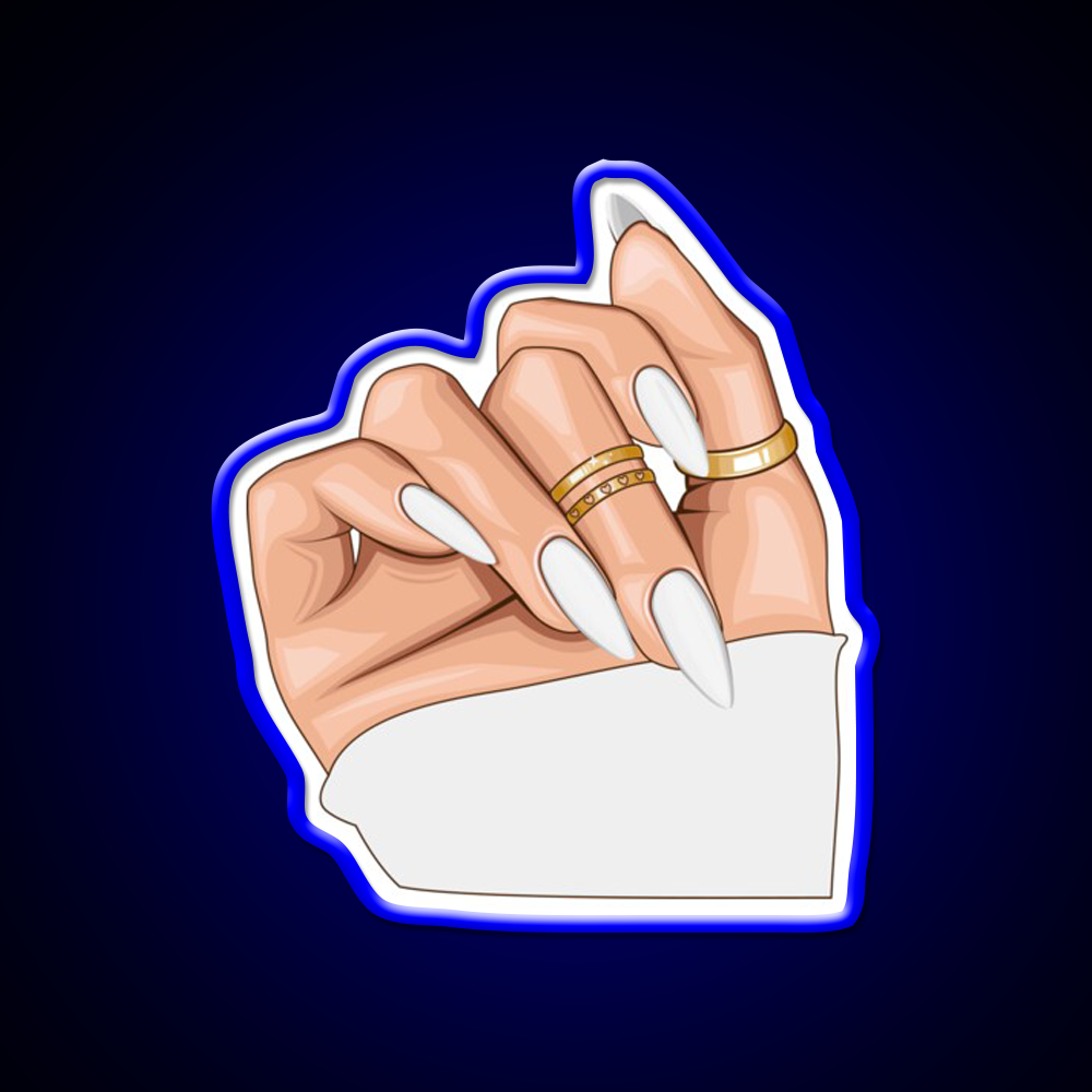 Nail Salon Led Neon Sign Rgb Color