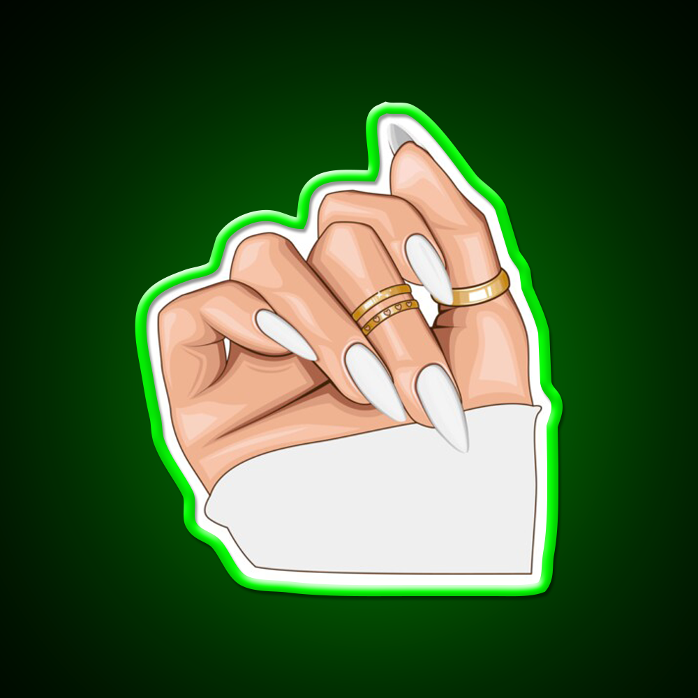 Nail Salon Led Neon Sign Rgb Color